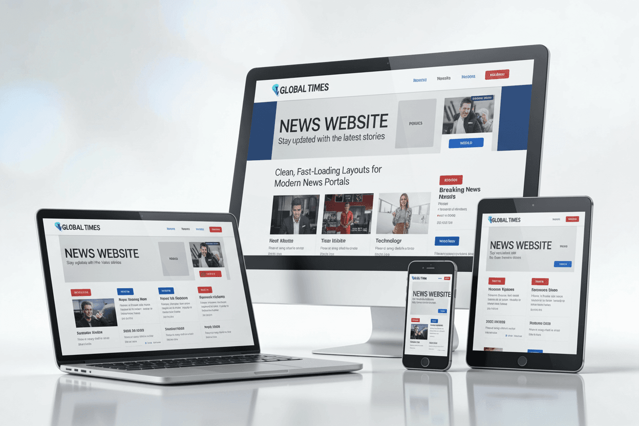News Website Design
