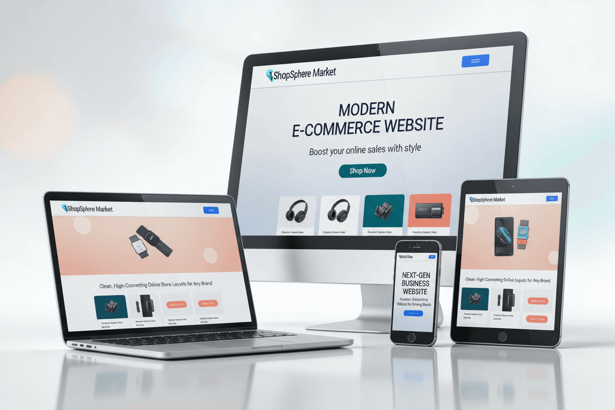 Modern Ecommerce Website