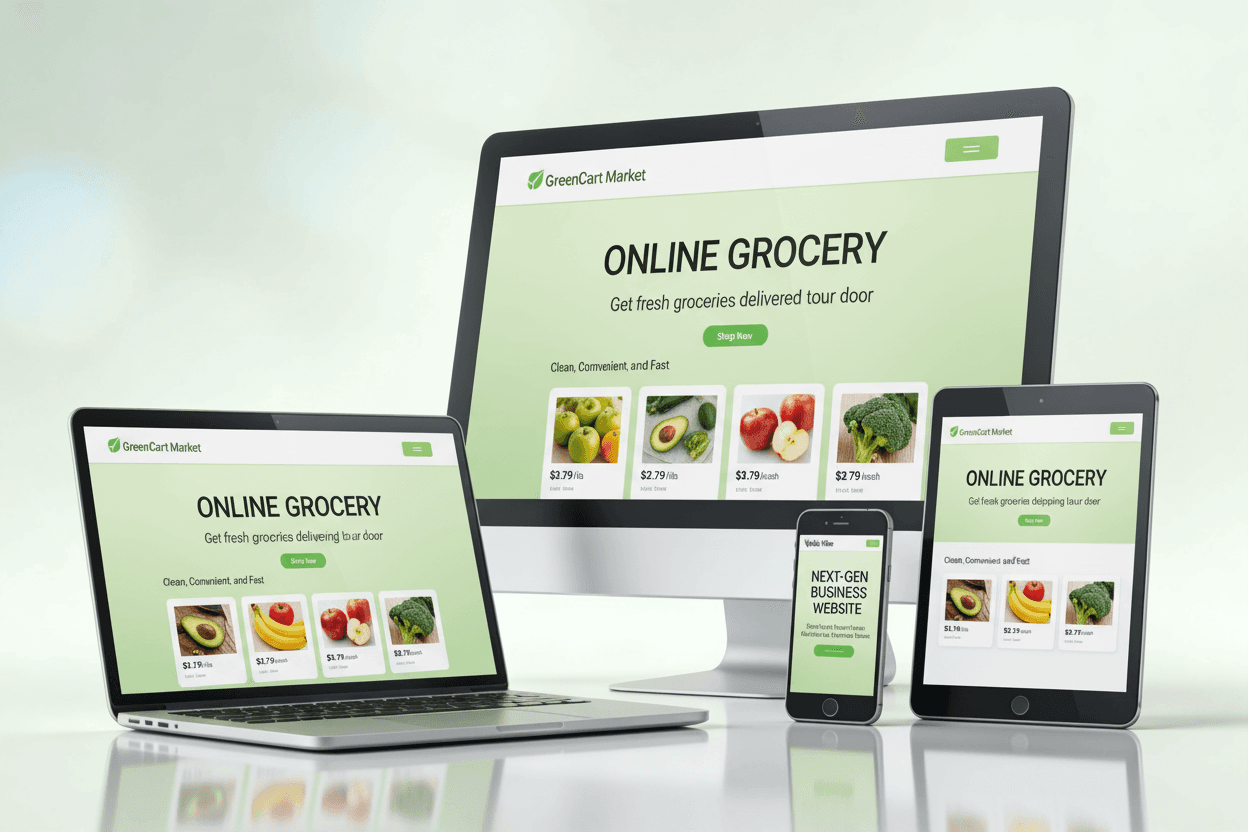 Grocery Website Development